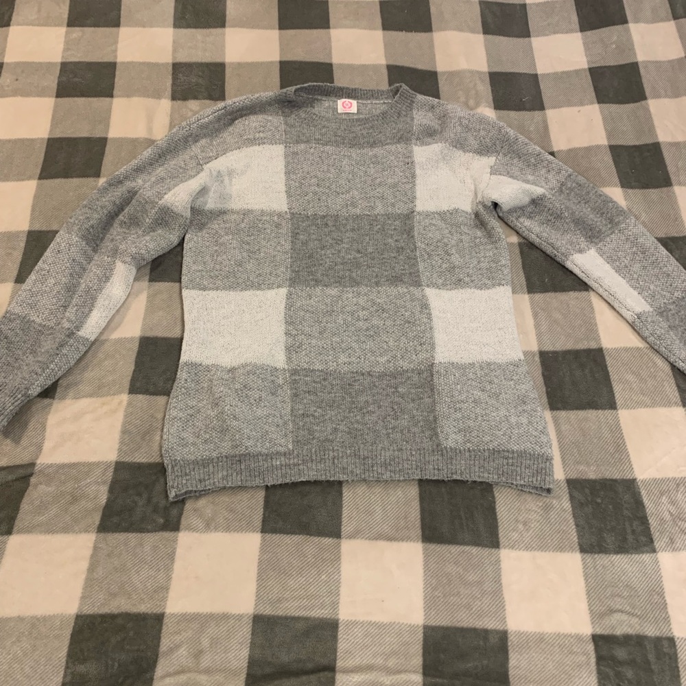 Plaid Sweater